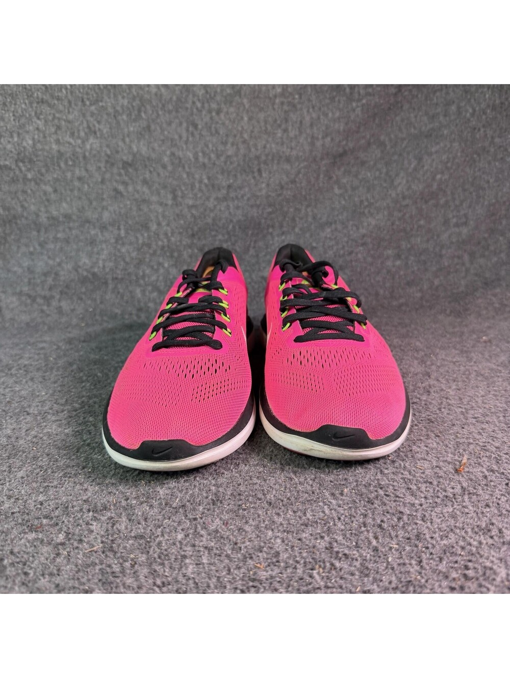 Nike Flex 2015 RN Hyper Pink White Volt Womens Size 9 Running Shoes 807751-600 - Picture 5 of 9